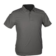 Polo táctico MIL-TEC TACTICAL QUICK DRY manga corta con panel VELCRO y dos bolsillos pequeños