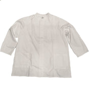 Blusa sanitaria San-Personal blanca para profesionales de la salud