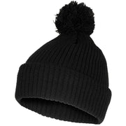 Gorro de punto con pompón Acryl Thinsulate™ negro