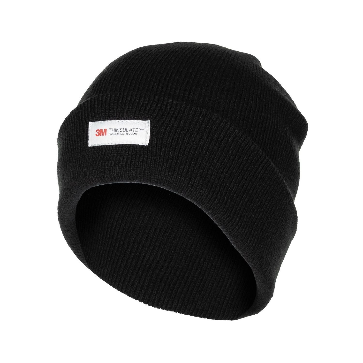 Gorro de punto Acryl con membrana 3M Thinsulate en negro