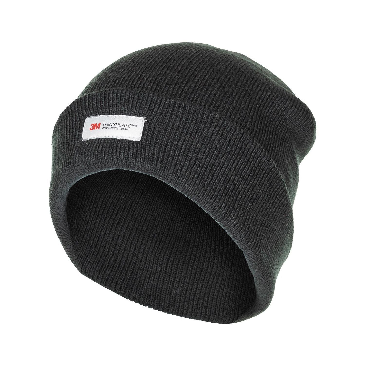 Gorro de punto Acryl con membrana 3M Thinsulate en negro