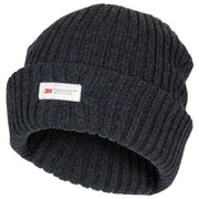 Gorro de punto Acryl ALASKA negro con membrana 3M Thinsulate