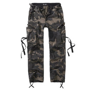 Pantalones M65 de mujer, corte holgado y bolsillos con solapa