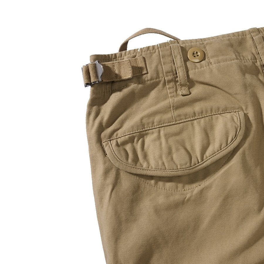 Pantalones M65 para mujer color arena (camel) - corte holgado