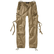 Pantalones M65 para mujer color arena (camel) - corte holgado