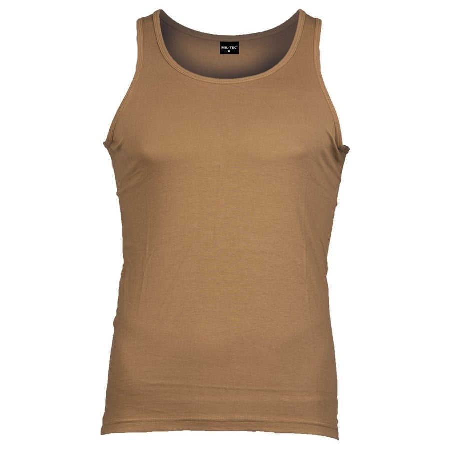Camiseta sin mangas COYOTE 100% algodón Mil-Tec