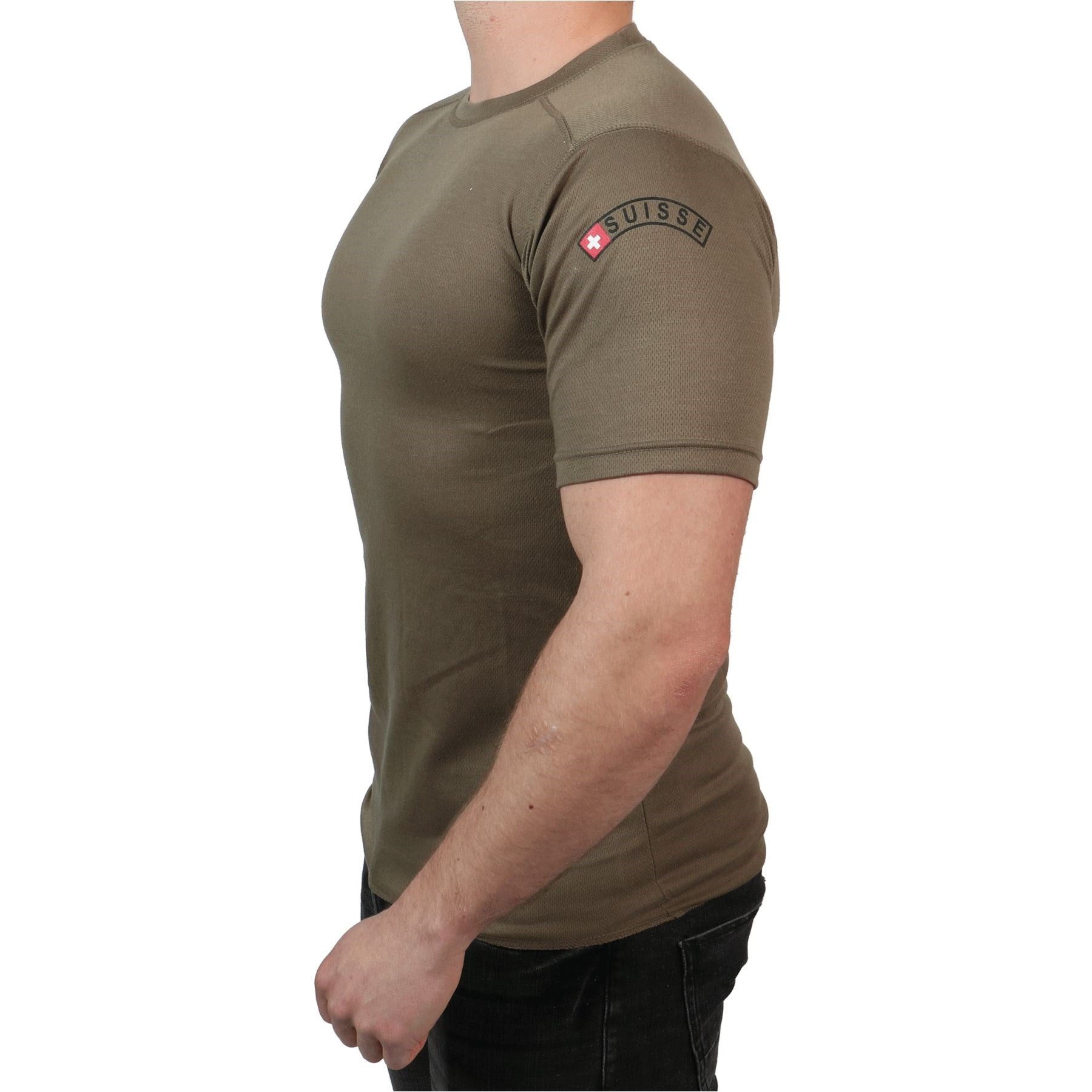 Camiseta funcional suiza SUISSE verde (ID 11003201)