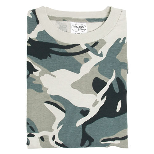 Camiseta AIR FORCE TARN camuflaje, manga corta, 100% algodón, corte moderno