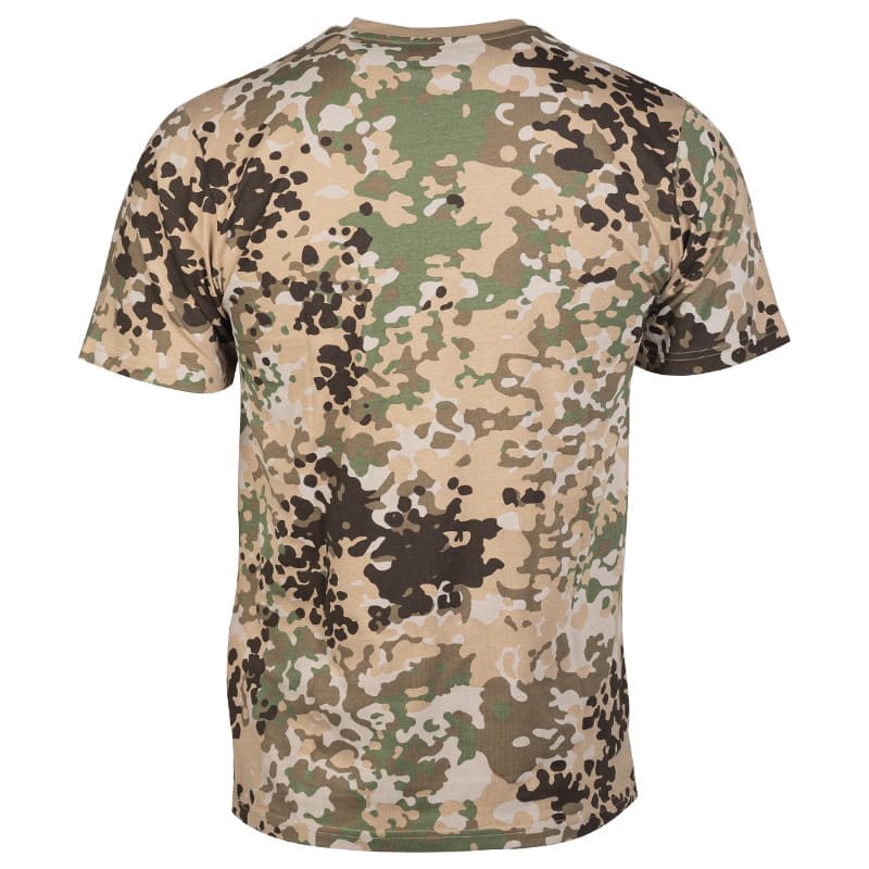 Camiseta manga corta camuflada 100% algodón - referencia 11012055