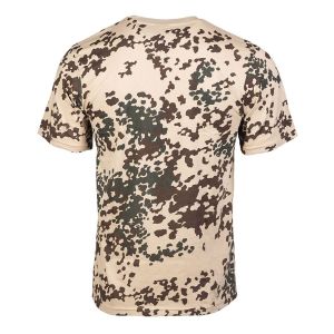Camiseta TROPENTARN camuflaje, manga corta, 100% algodón