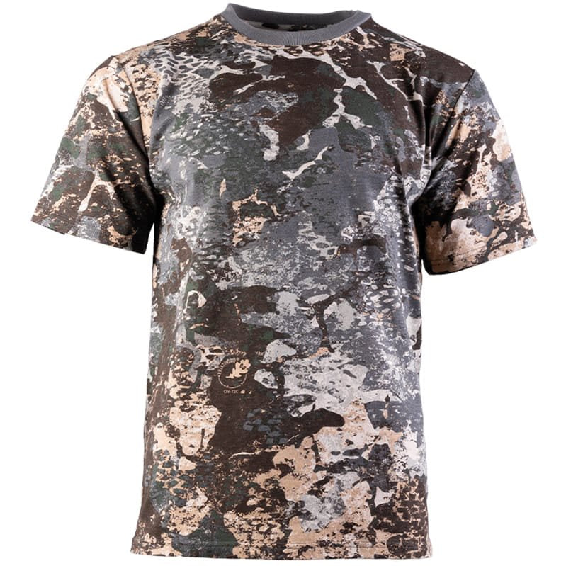 Camiseta CIV-TEC® WASP Z1B manga corta camuflaje 100% algodón 180 g/m²