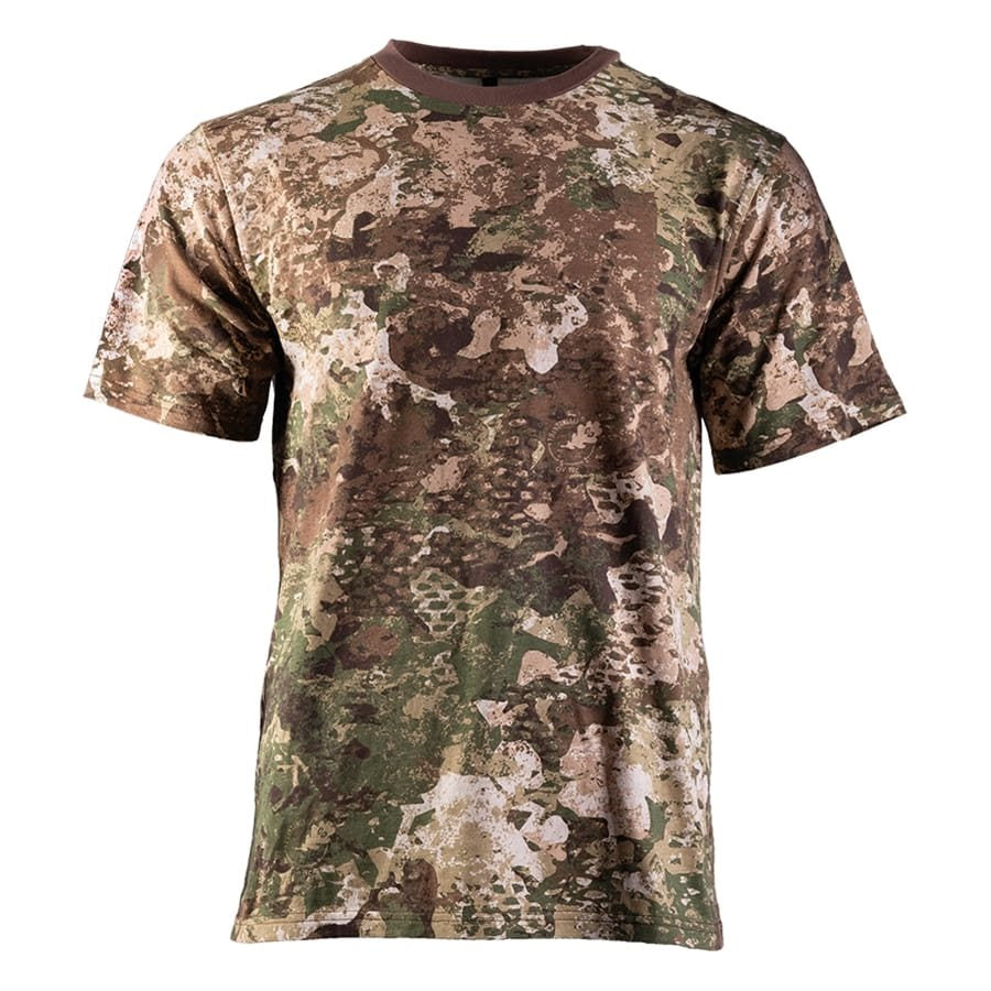Camiseta CIV-TEC WASP Z2 manga corta 100% algodón 180 g/m² camuflaje