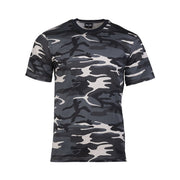 Camiseta de manga corta 100% algodón, corte moderno, 130 g/m²