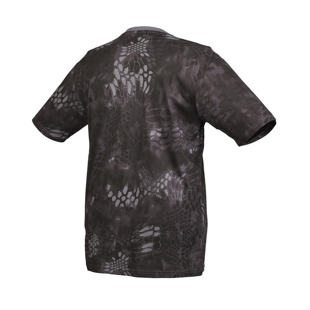 Camiseta manga corta camuflada 100% algodón