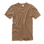 Camiseta BW marrón con banderas de Alemania en las mangas