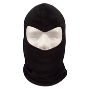 Pasamontañas NOMEX SWAT negro con abertura, 37 cm, ignífugo