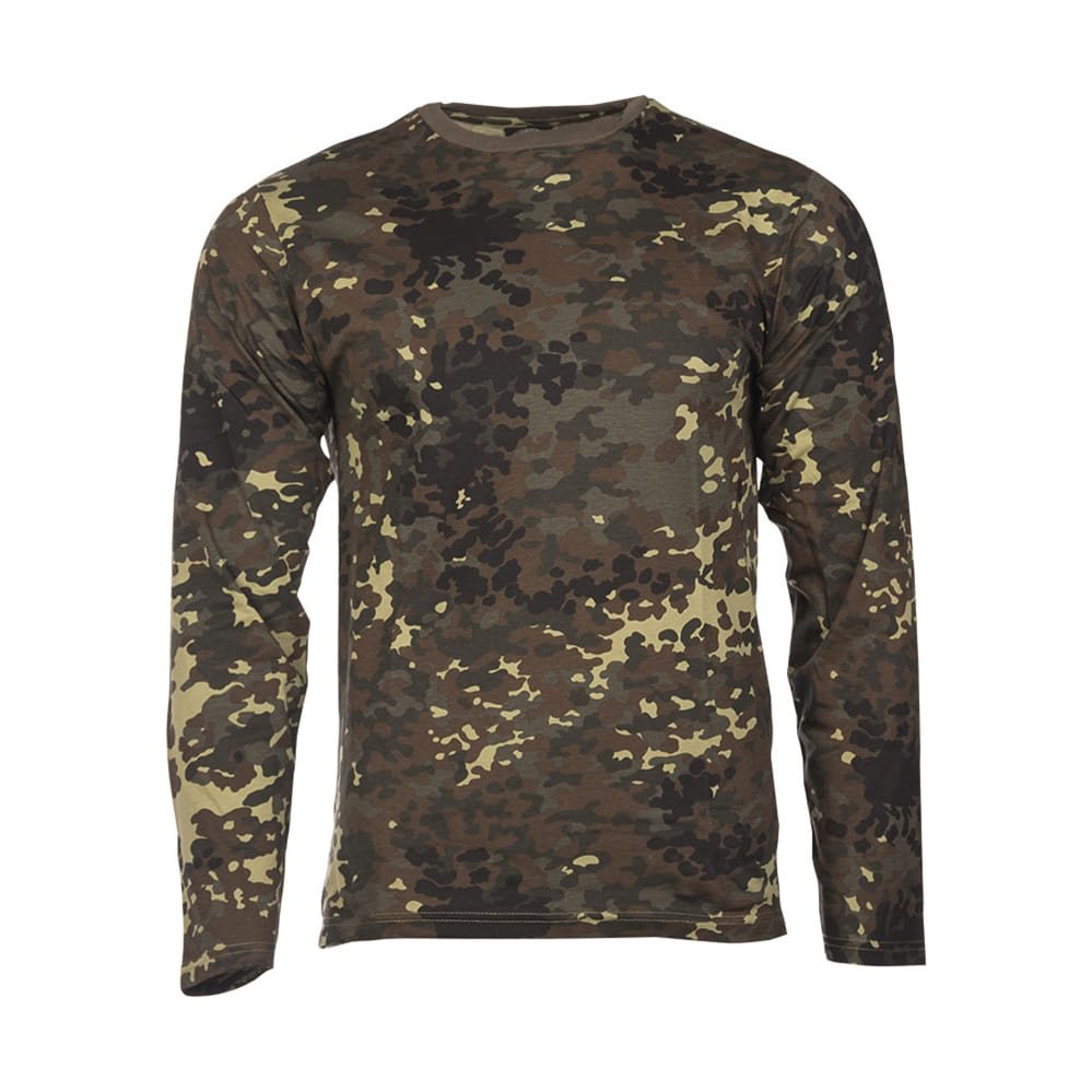 Camiseta FLECKTARN de manga larga en algodón