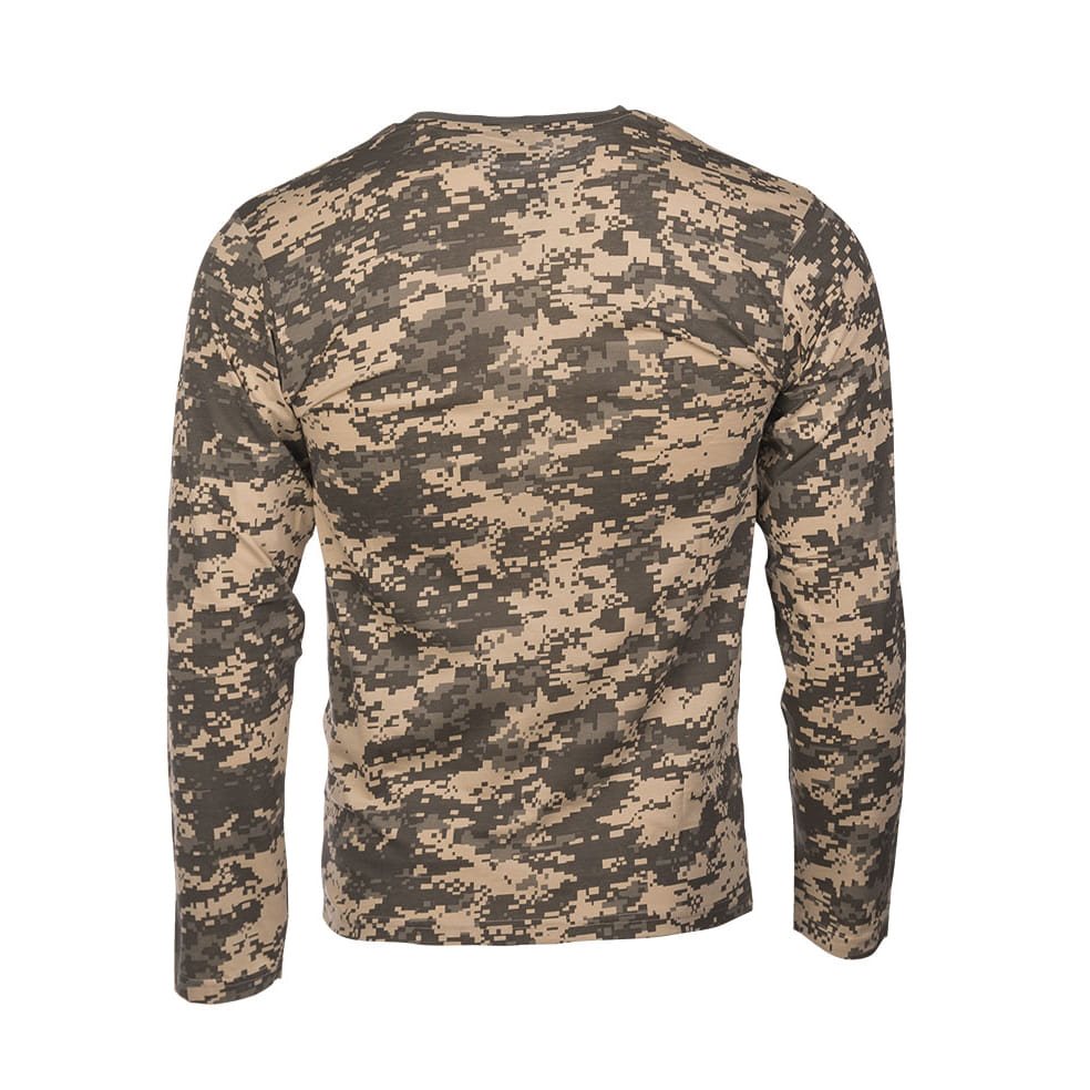 Camiseta manga larga ACU DIGITAL 100% algodón 200 g/m²