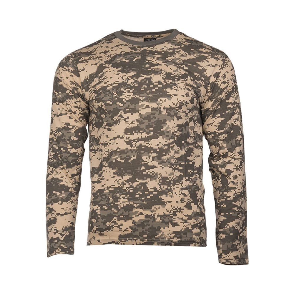 Camiseta manga larga ACU DIGITAL 100% algodón 200 g/m²