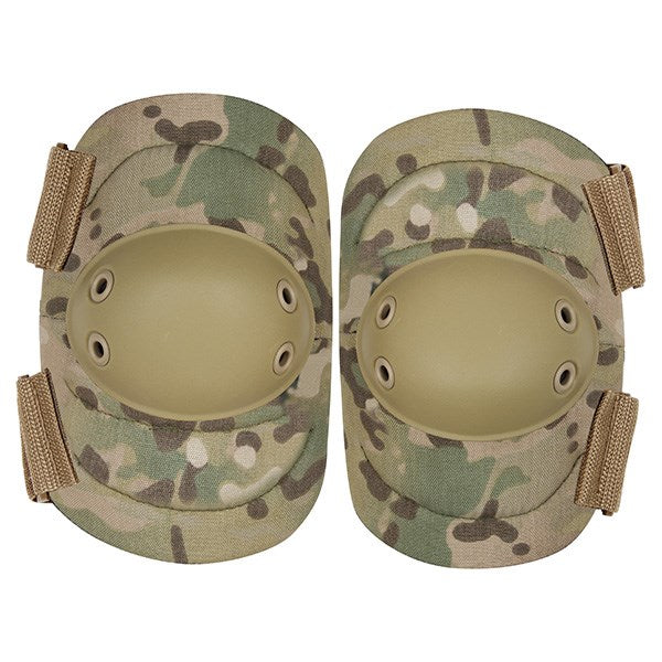 Protectores de codo Multicam en nylon Cordura 1000D con acolchado 13 mm