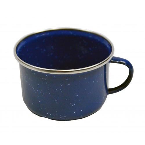 Taza esmaltada WESTERN 250 ml azul