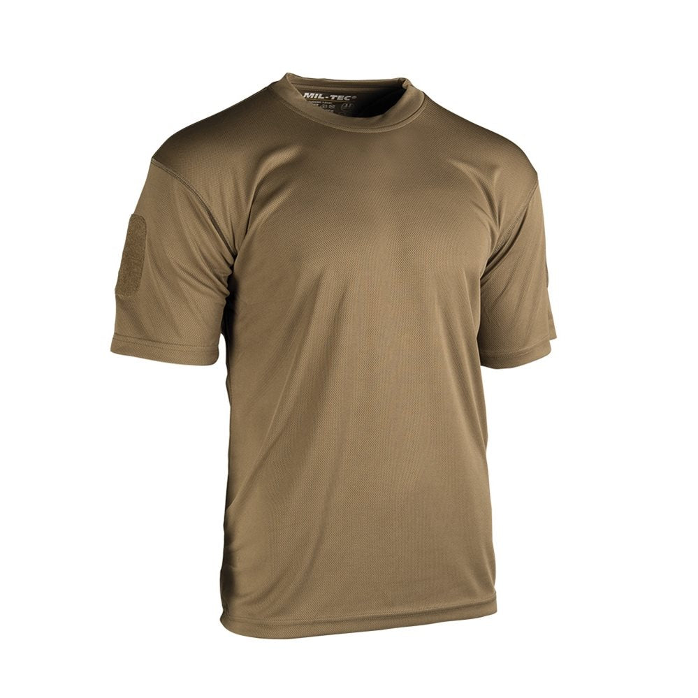 Camiseta táctica QUICK DRY manga corta color COYOTE