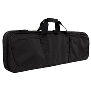 Bolsa para rifle JAVELIN negra vista frontal, funda para arma larga con interior VELCRO