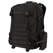 Mochila táctica ORION ASSAULT negra vista frontal