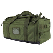 Bolsa de viaje CENTURION verde 46 L convertible a mochila con tirantes acolchados guardables