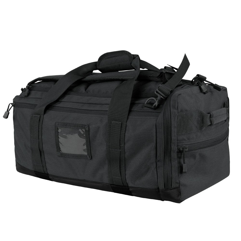 Bolsa de viaje CENTURION verde 46 L, convertible en mochila con correas acolchadas guardables