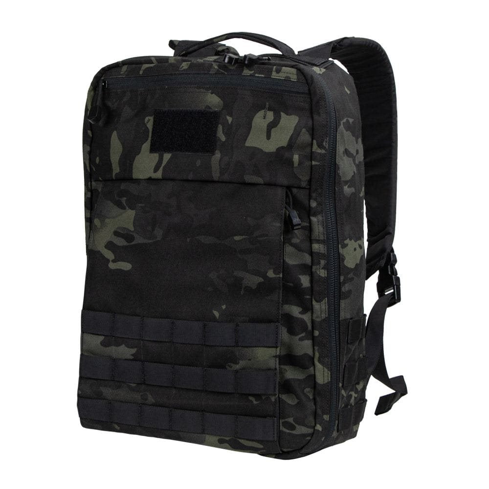 Mochila PRIME PACK MULTICAM® BLACK, vista frontal, capacidad 21 litros