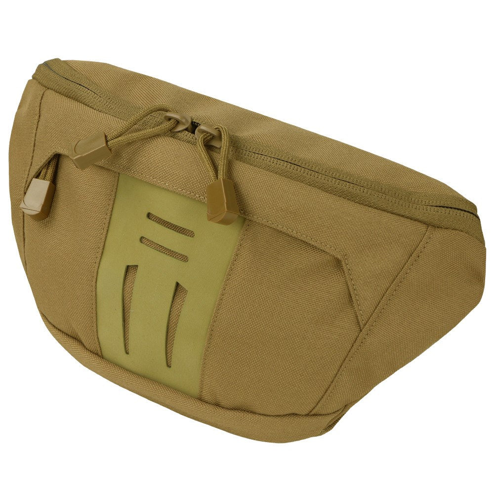 Ledvinka DRAW DOWN GEN II COYOTE de Condor Outdoor con correa desmontable y panel de velcro para acoplar a chalecos tacticos