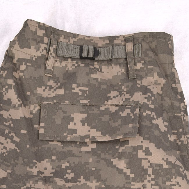 Pantalones BDU CIVIL en color ACU con cierre de cremallera