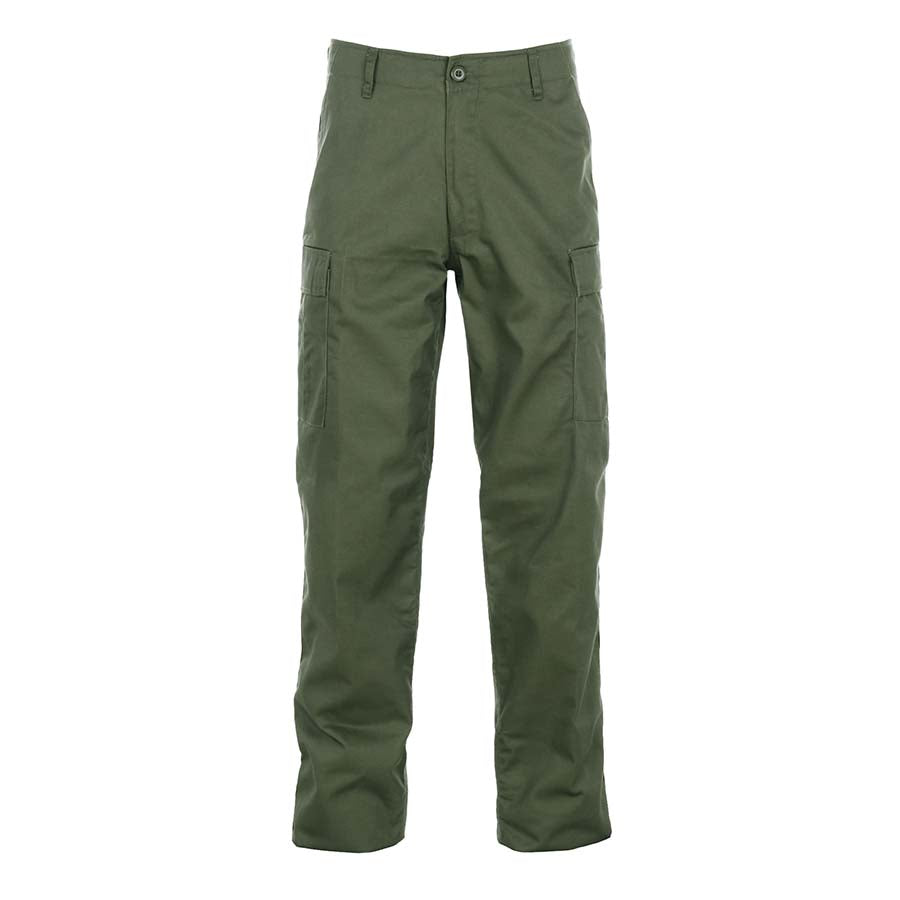 Pantalones BDU CIVIL ZIP verdes, referencia 111211OD