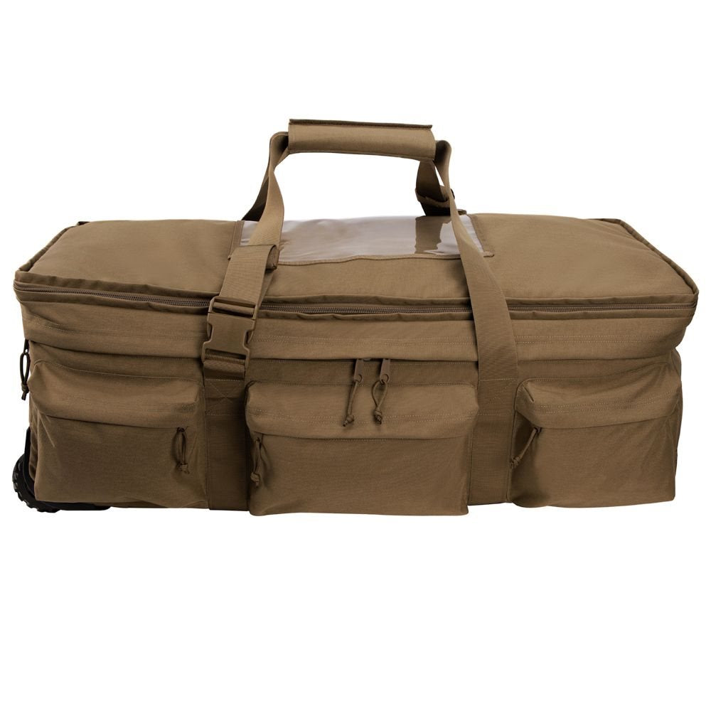 Bolsa de transporte HAUL 37" negra con ruedas y múltiples bolsillos - 145 L