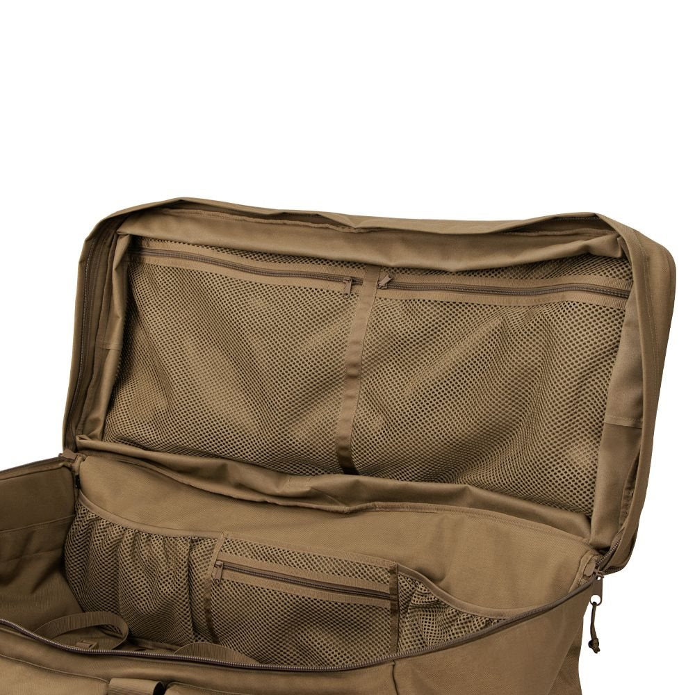Bolsa de transporte HAUL 37" negra con ruedas y múltiples bolsillos - 145 L