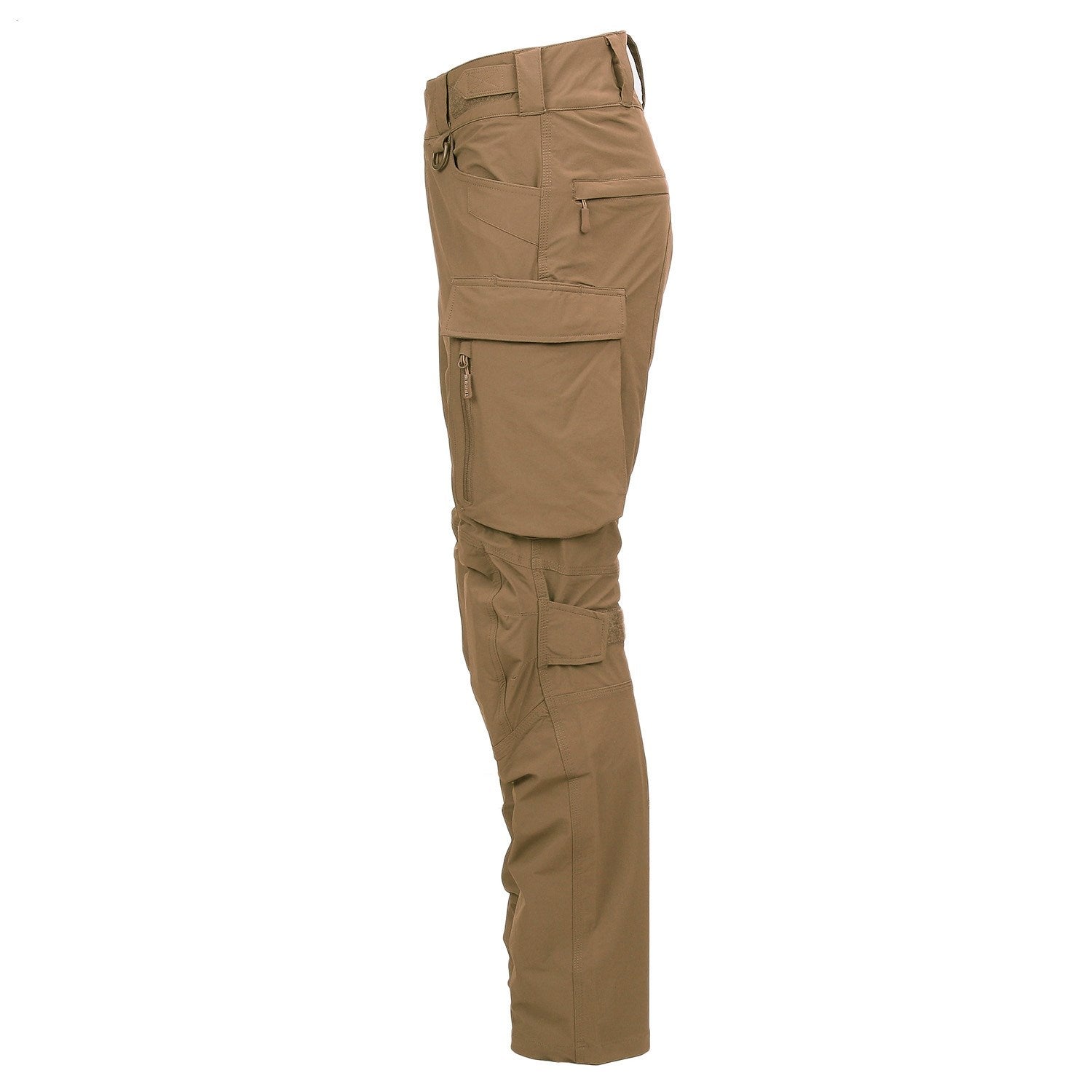 Pantalones ECHO THREE COYOTE color coyote, multifunción, 10 bolsillos, refuerzos
