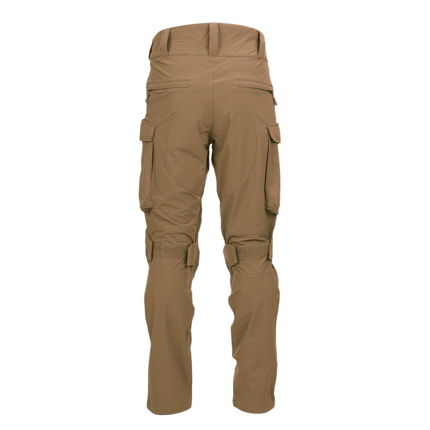 Pantalones ECHO THREE COYOTE color coyote, multifunción, 10 bolsillos, refuerzos