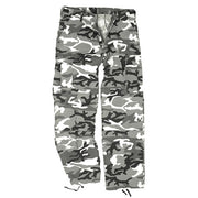 Pantalones mujer BDU rip-stop METRO URBAN en algodón prelavado con bolsillos y cordón
