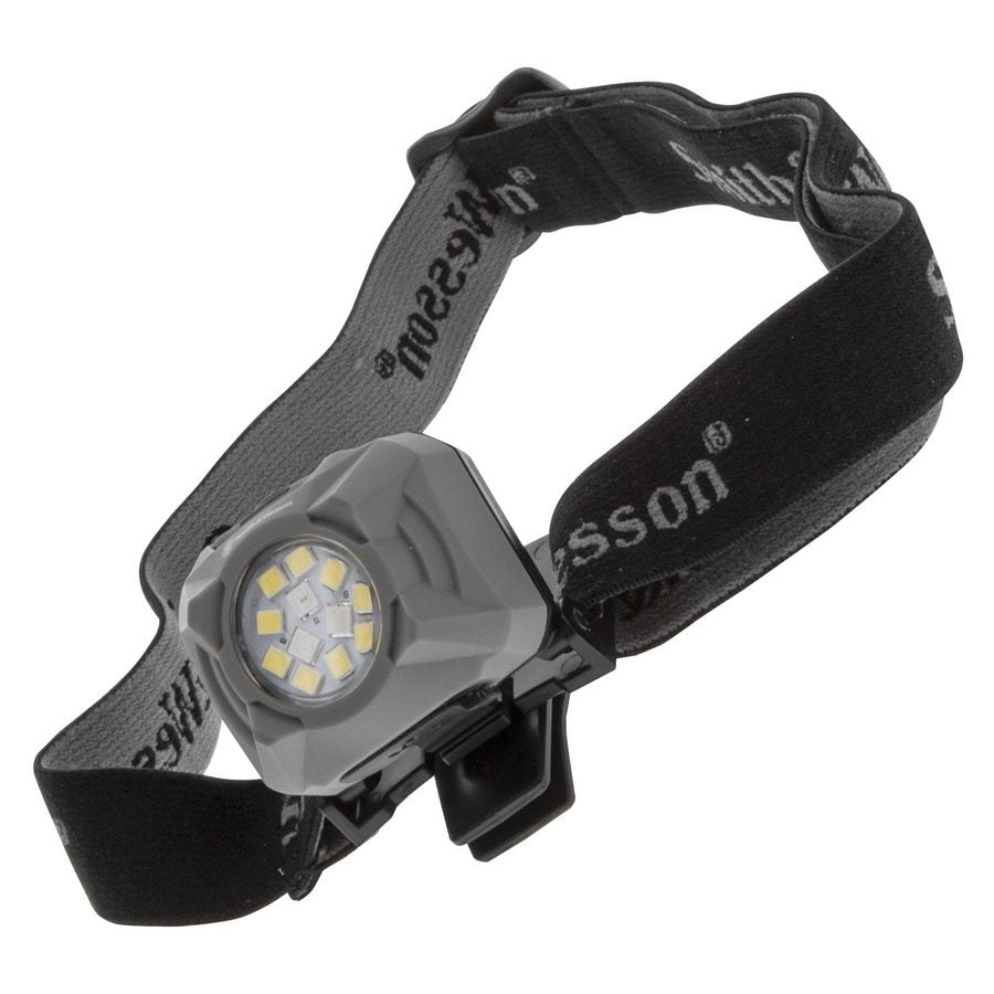 Linterna frontal NIGHT GUARD™ recargable con clip plástico