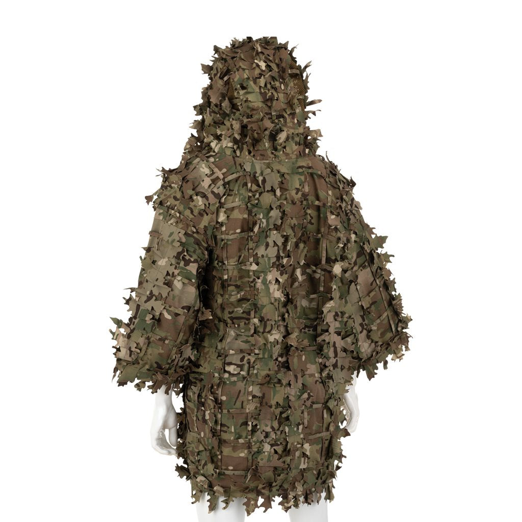 Traje de camuflaje GHILLIE BASE LEAF de Invader Gear