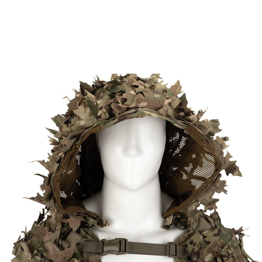 Traje de camuflaje GHILLIE BASE LEAF de Invader Gear