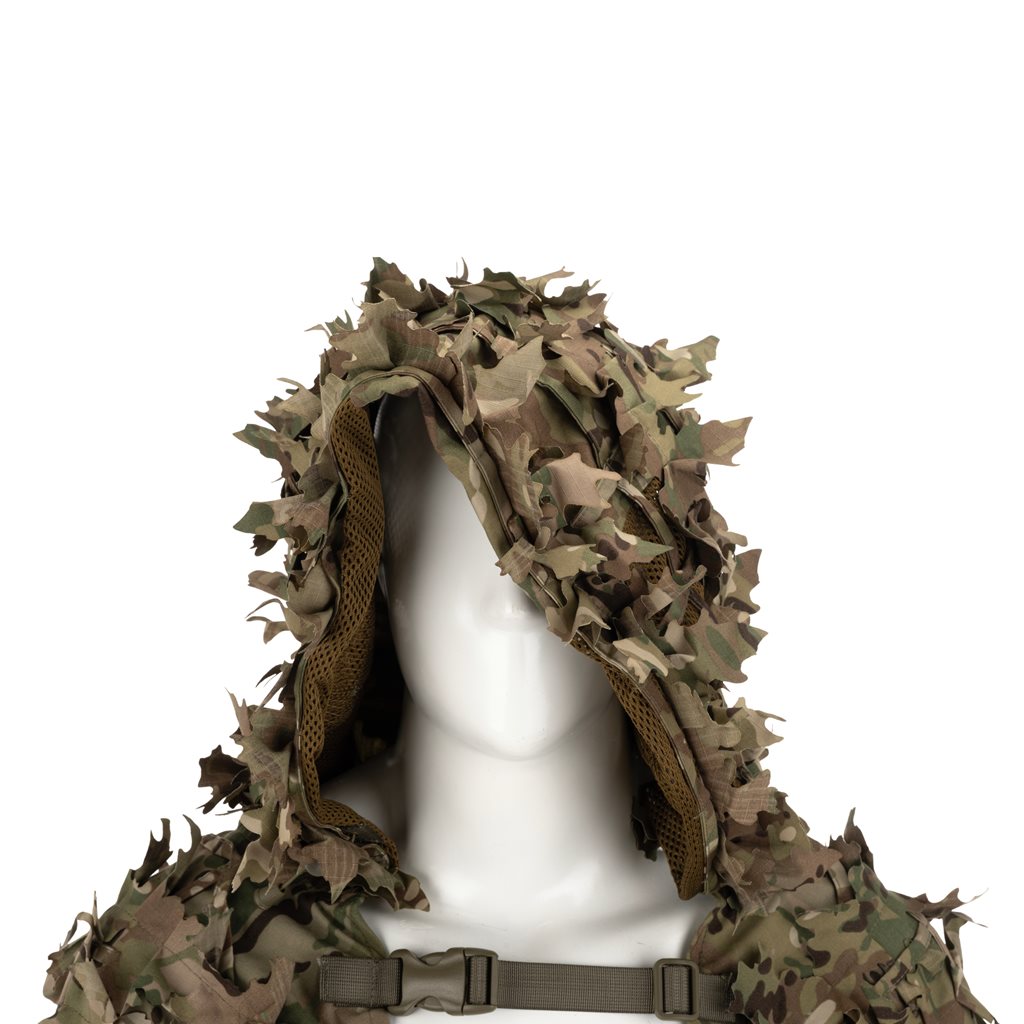 Traje de camuflaje GHILLIE BASE LEAF de Invader Gear