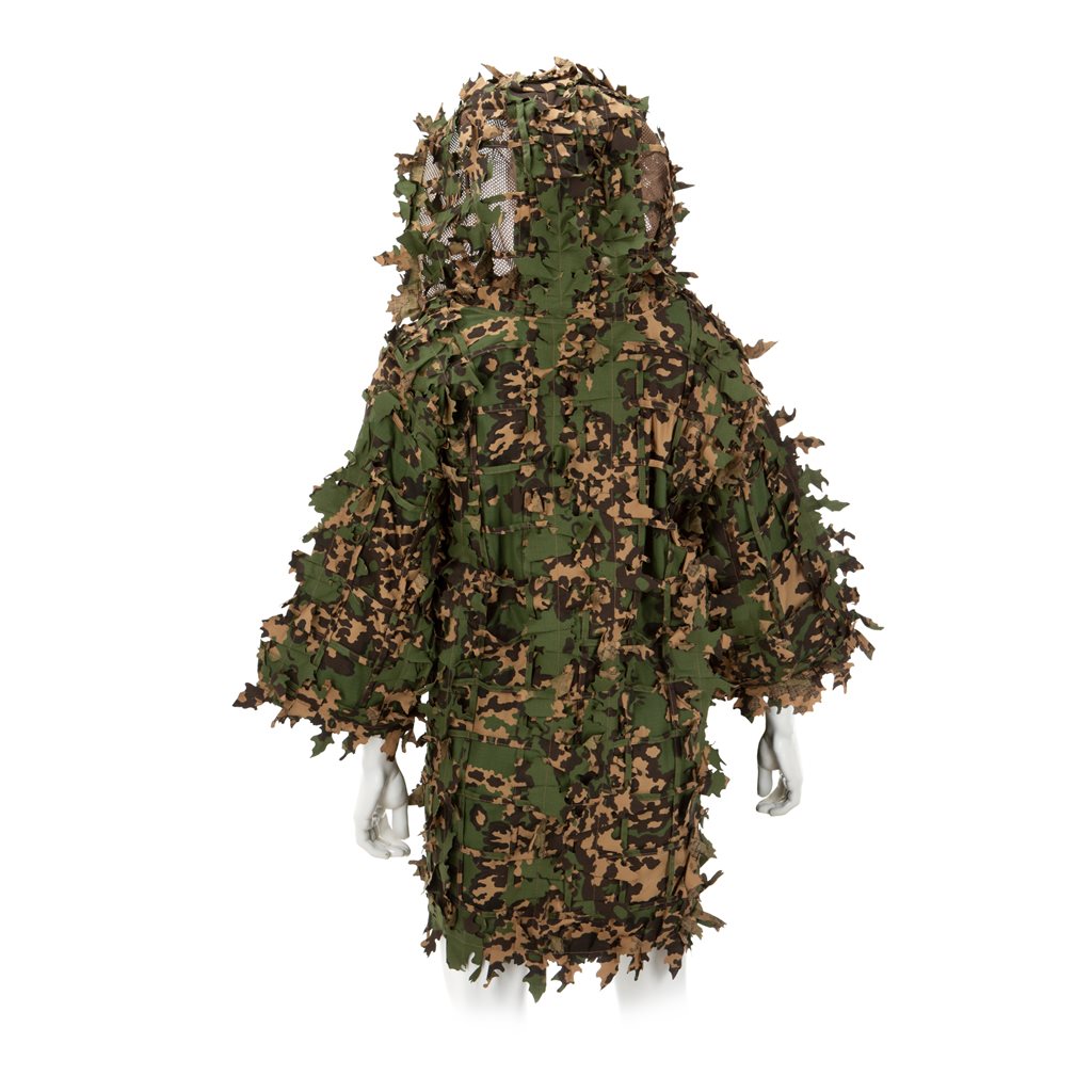 Traje de camuflaje GHILLIE BASE LEAF de Invader Gear - minimalista y ligero