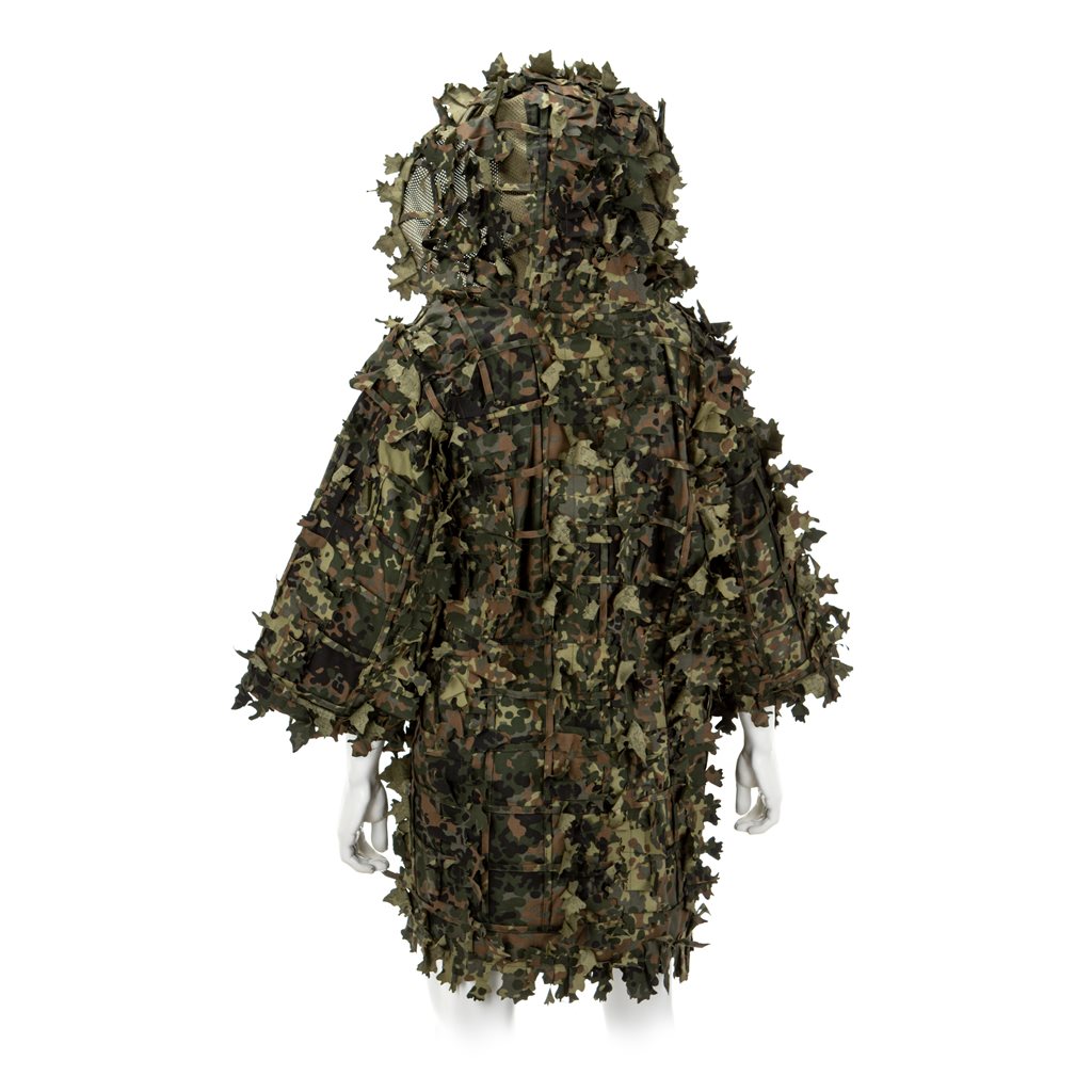 Traje de camuflaje GHILLIE BASE LEAF de Invader Gear - minimalista y ligero