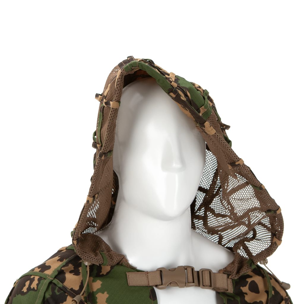 Disfraz ghillie minimalista y ligero GHILLIE BASE PLAIN de Invader Gear