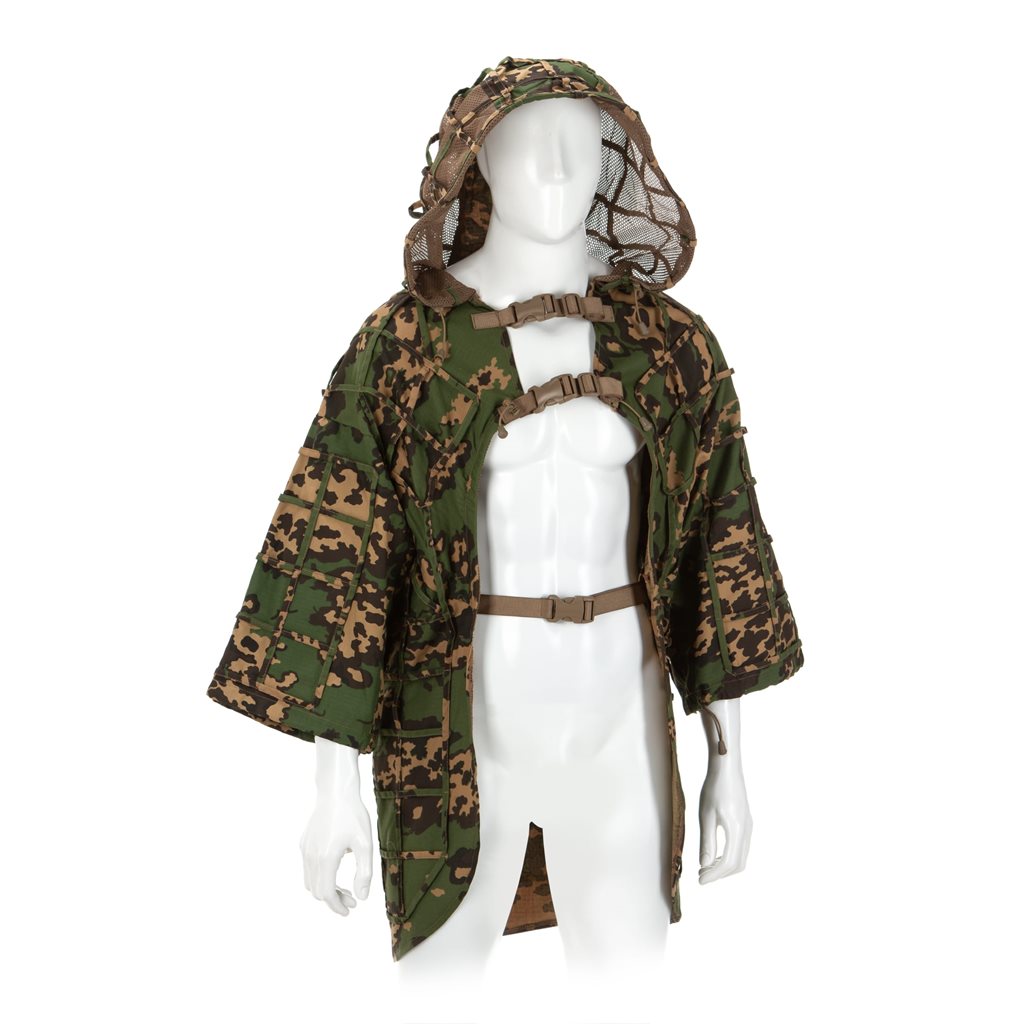 Disfraz ghillie minimalista y ligero GHILLIE BASE PLAIN de Invader Gear