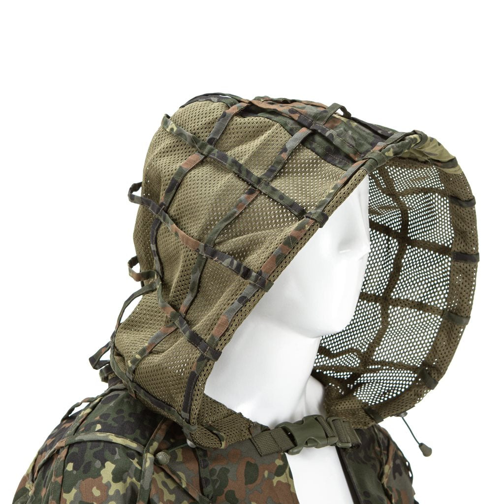 Disfraz ghillie minimalista y ligero GHILLIE BASE PLAIN de Invader Gear