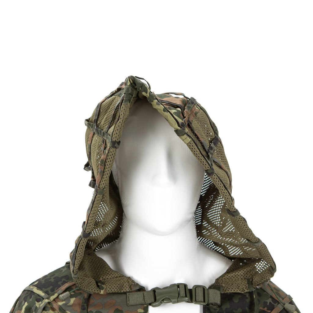 Disfraz ghillie minimalista y ligero GHILLIE BASE PLAIN de Invader Gear