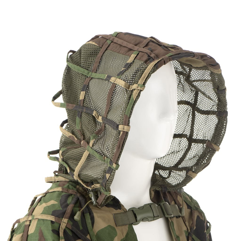 Disfraz ghillie minimalista y ligero GHILLIE BASE PLAIN de Invader Gear